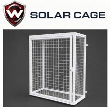 Solar-Cage (TM) Guard for Solar Batteries and Solar Inverters Solar-Cage (TM) Guard for Solar Batteries and Solar Inverters